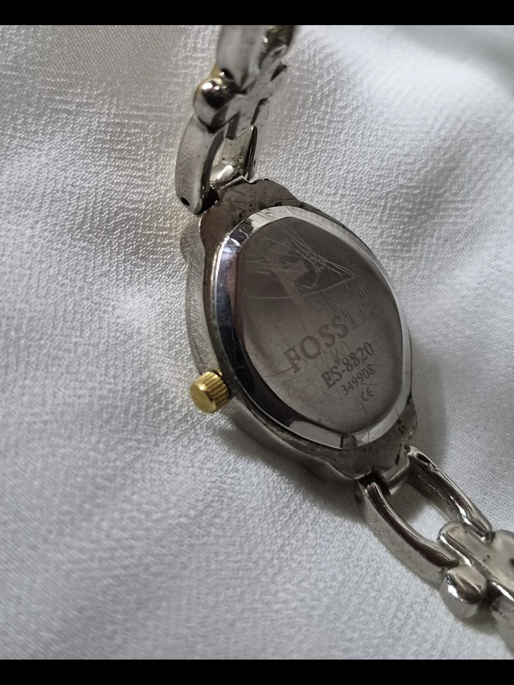 Vintage Fossil F2 Womans Analog Quartz Watch